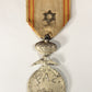 Spain 1927 Medal For Peace In Northern Morocco - Full Crown - Damaged - Silvered Zinc L019520