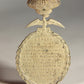 Spain 1927 Medal For Peace In Northern Morocco - Full Crown - Damaged - Silvered Zinc L019520