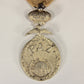 Spain 1927 Medal For Peace In Northern Morocco - Full Crown - Damaged - Silvered Zinc L019520