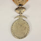 Spain 1927 Medal For Peace In Northern Morocco - Full Crown - Damaged - Silvered Zinc L019520