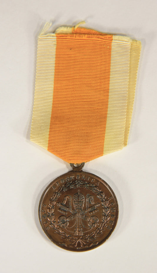 Vatican Italy 1849 Vatican Commemorative Medal For The Siege Of Rome - Bronze L019521