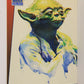 Star Wars Galaxy 1993 Topps Trading Card #10 Yoda Artwork ENG L019526
