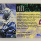 Star Wars Galaxy 1993 Topps Trading Card #10 Yoda Artwork ENG L019526
