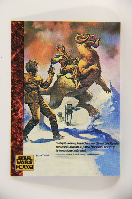 Star Wars Galaxy 1993 Topps Trading Card #72 Male Bonding Artwork ENG L019553