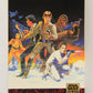 Star Wars Galaxy 1993 Topps Card #81 Leia Luke Han Chewie Artwork ENG L019556