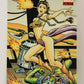 Star Wars Galaxy 1993 Trading Card #83 Princess Leia Battling Artwork ENG L019557