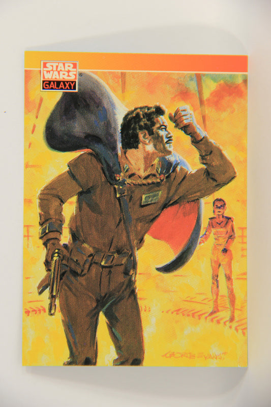 Star Wars Galaxy 1993 Trading Card #92 Carbon-Freezing Chamber Artwork ENG L019563
