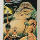 Star Wars Galaxy 1993 Topps Card #104 Jabba The Hutt Artwork ENG L019566