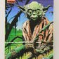 Star Wars Galaxy 1993 Topps Trading Card #120 Master Yoda Artwork ENG L019577