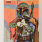 Star Wars Galaxy 1993 Topps Card #127 Boba Fett Bounty Hunter Artwork ENG L019579