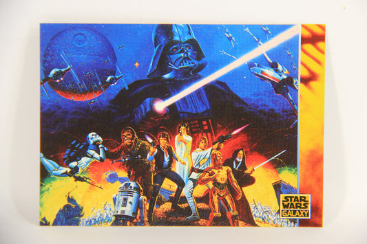 Star Wars Galaxy 1994 Topps Trading Card #167 Poster Concept 1977 Artwork ENG L019594