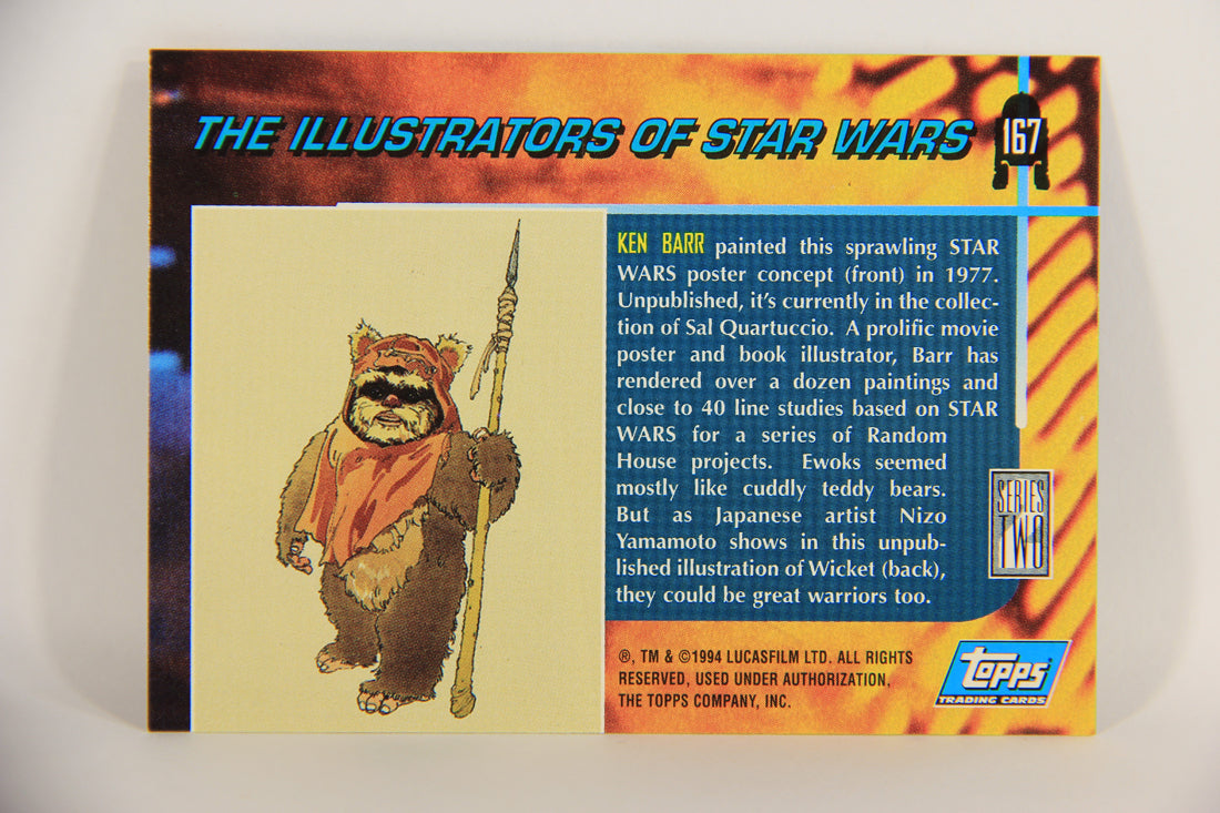 Star Wars Galaxy 1994 Topps Trading Card #167 Poster Concept 1977 Artwork ENG L019594