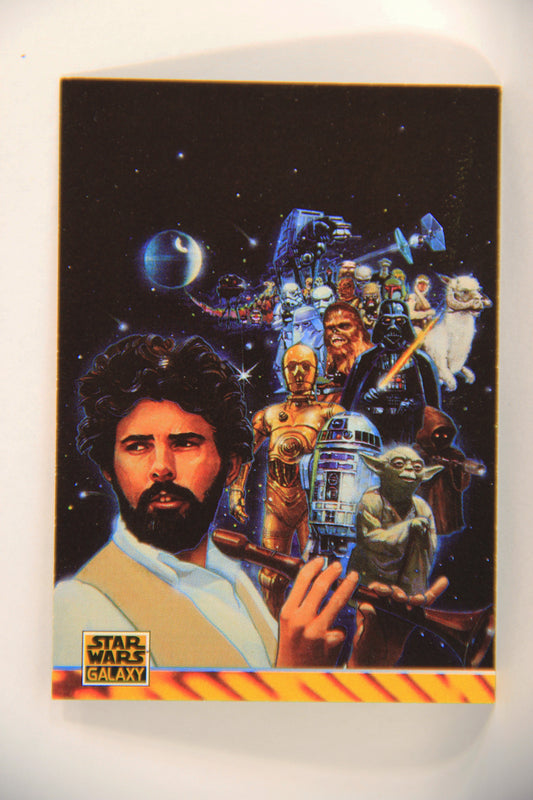 Star Wars Galaxy 1994 Topps Card #170 Reader's Digest Article Artwork ENG L019596
