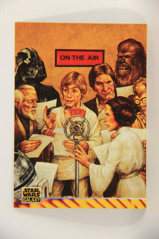 Star Wars Galaxy 1994 Topps Card #172 Fantastic Film Magazine Cover Artwork ENG L019597