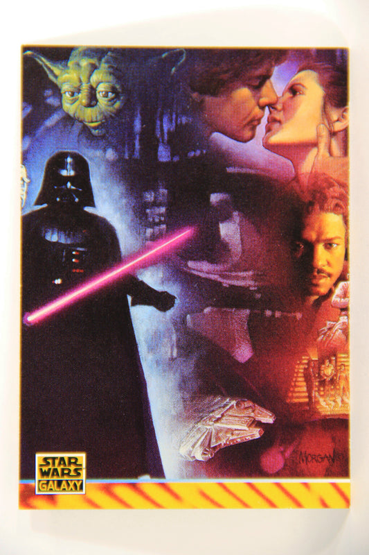 Star Wars Galaxy 1994 Topps Trading Card #177 The Empire Strikes Back Artwork ENG L019599
