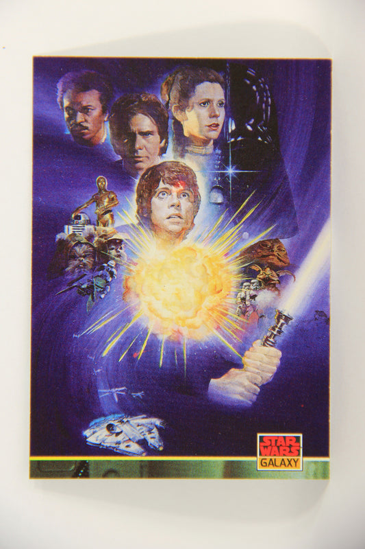 Star Wars Galaxy 1994 Topps Trading Card #188 ROTJ Poster Concept Artwork ENG L019603