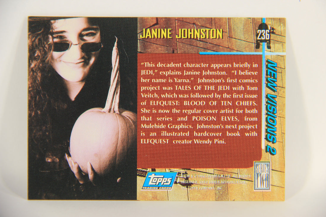 Star Wars Galaxy 1994 Topps Trading Card #236 Yarna D'Al' Gargan Artwork ENG L019625