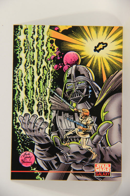 Star Wars Galaxy 1994 Topps Trading Card #240 Father And Son Artwork ENG L019626