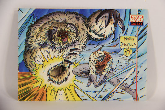 Star Wars Galaxy 1994 Topps Card #257 Wampa ESB Artwork ENG L019631