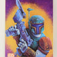 Star Wars Galaxy 1994 Topps Card #269 Boba Fett Artwork ENG L019634