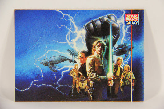 Star Wars Galaxy 1995 Trading Card #277 The Glove Of Darth Vader Artwork ENG L019639