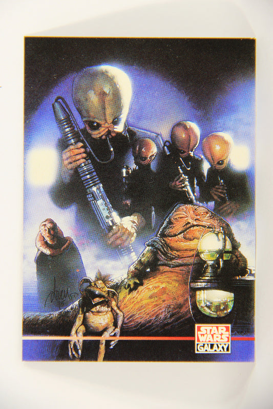 Star Wars Galaxy 1995 Card #287 We Don't Do Weddings The Band's Tale Artwork L019649