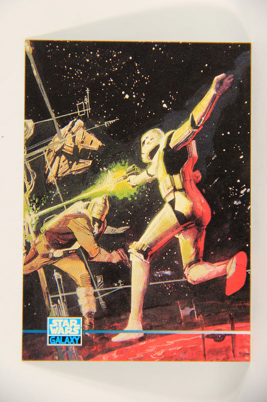 Star Wars Galaxy 1995 Trading Card #296 Marvel Star Wars Comic #92 Artwork L019658