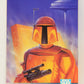 Star Wars Galaxy 1995 Topps Card #301 Boba Fett Cloud City Artwork ENG L019663