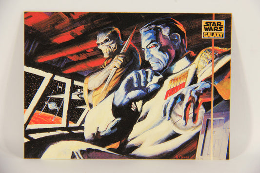 Star Wars Galaxy 1995 Topps Trading Card #312 Heir To The Empire Artwork ENG L019674