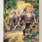 Star Wars Galaxy 1995 Trading Card #319 Domesticated Rancors Artwork ENG L019681