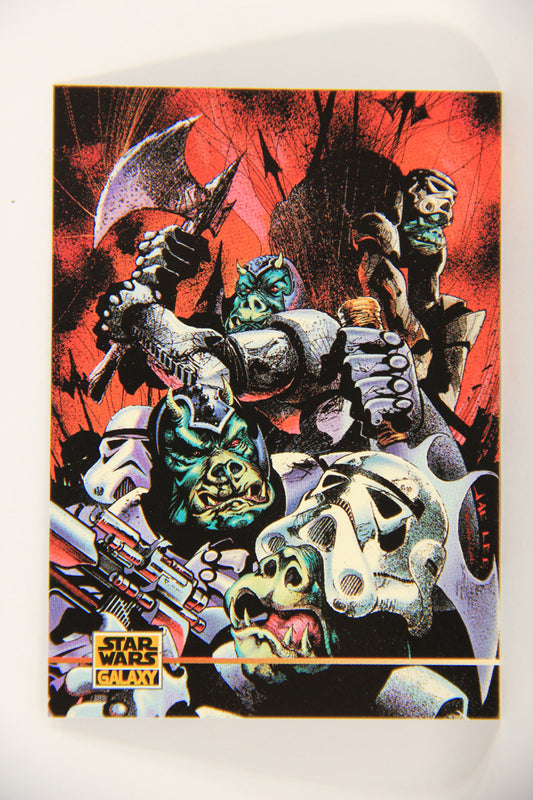 Star Wars Galaxy 1995 Trading Card #320 SW Galaxy Magazine #3 Artwork ENG L019682
