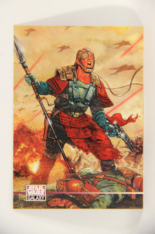 Star Wars Galaxy 1995 Topps Trading Card #325 Shocktroopers Artwork ENG L019687