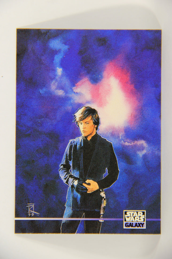 Star Wars Galaxy 1995 Topps Trading Card #333 The Ultimate Boon Artwork ENG L019695