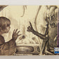 Star Wars Galaxy 1995 Topps Card #351 Luke Sells His Landspeeder Artwork ENG L019713