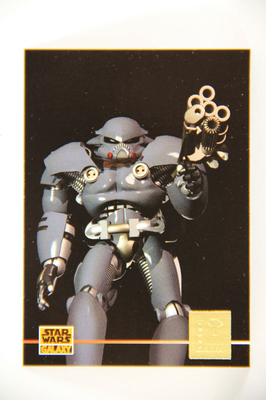 Star Wars Galaxy 1995 Trading Card #L3 Dark Trooper - LucasArts Foil Artwork L019730