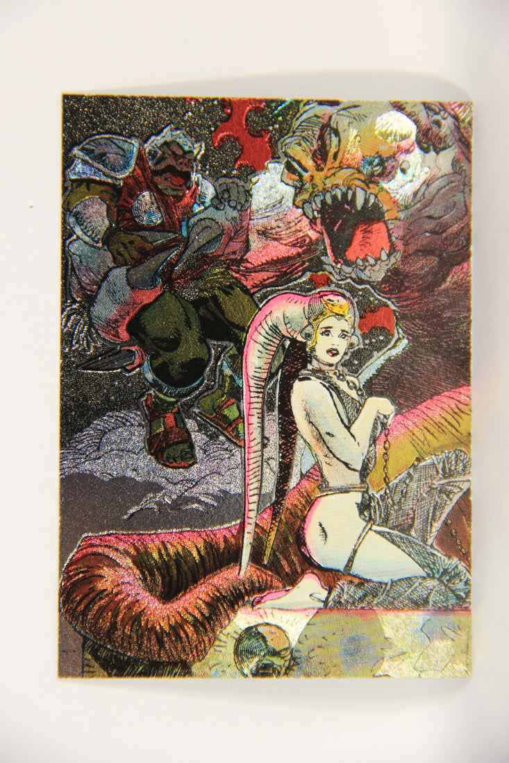 Star Wars Galaxy 1994 Topps Etched Foil Trading Card #12 Oola Artwork ENG L019743