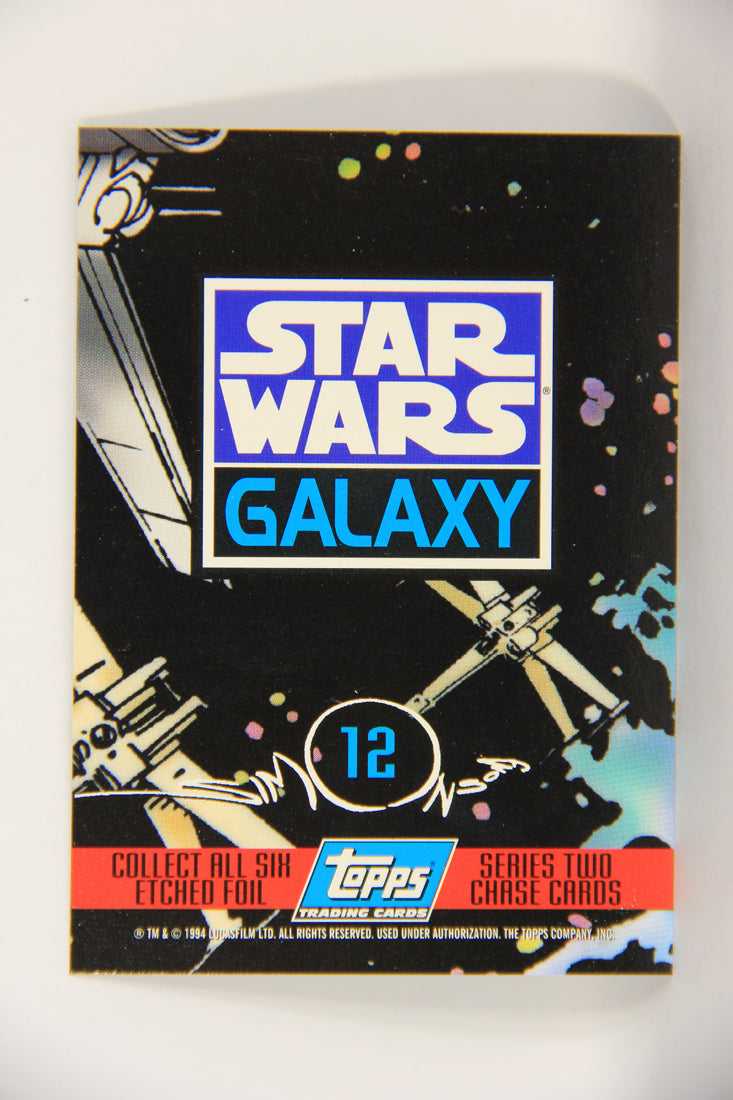 Star Wars Galaxy 1994 Topps Etched Foil Trading Card #12 Oola Artwork ENG L019743