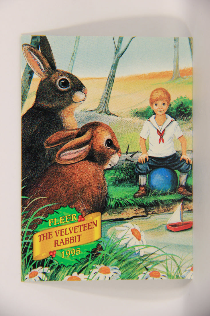 Christmas 7 Card Story Fleer 1995 Trading Card Set #1-7 The Velveteen Rabbit ENG L019745
