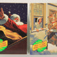 Christmas 7 Card Story Fleer 1995 Card Set #1-7 'Twas The Night Before Christmas L019749