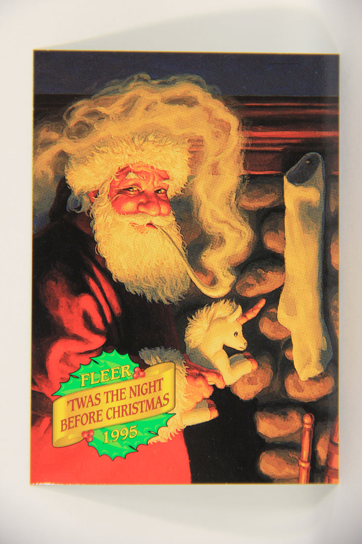 Christmas 7 Card Story Fleer 1995 Card Set #1-7 'Twas The Night Before Christmas L019749