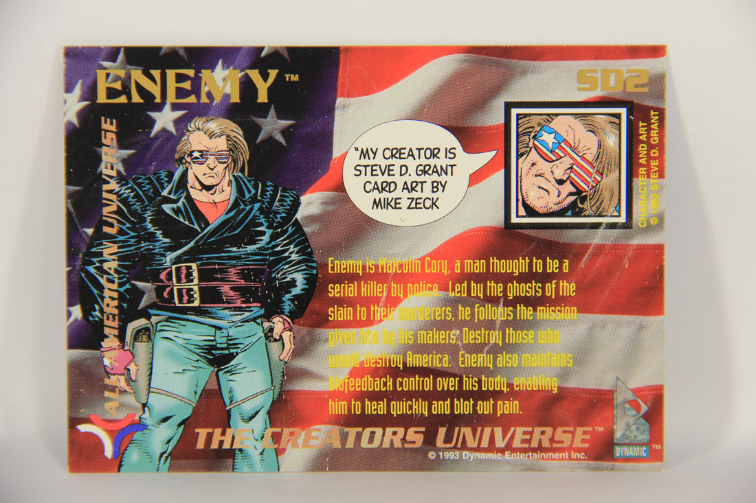 The Creators Universe 1993 Trading Card #SD2 Enemy ENG L019759