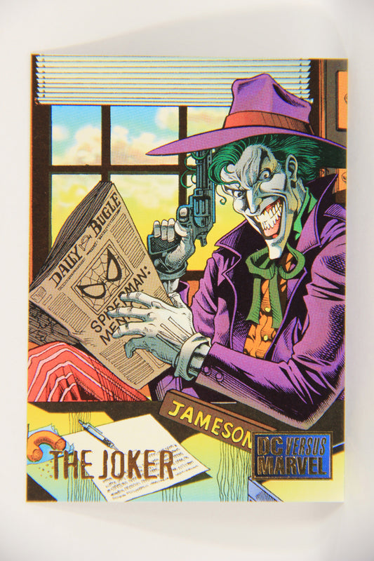 DC Versus Marvel Comics 1995 Trading Card #45 The Joker ENG L019766