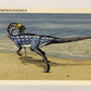 Dinosaurs The Mesozoic Era 1993 Vintage Trading Card #37 Compognathus ENG L019775