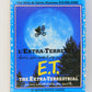 E.T. The Extra-Terrestrial 1982 Trading Card #1 E.T. The Extra-Terrestrial FR-ENG OPC L019778