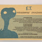 E.T. The Extra-Terrestrial 1982 Trading Card #1 E.T. The Extra-Terrestrial FR-ENG OPC L019778