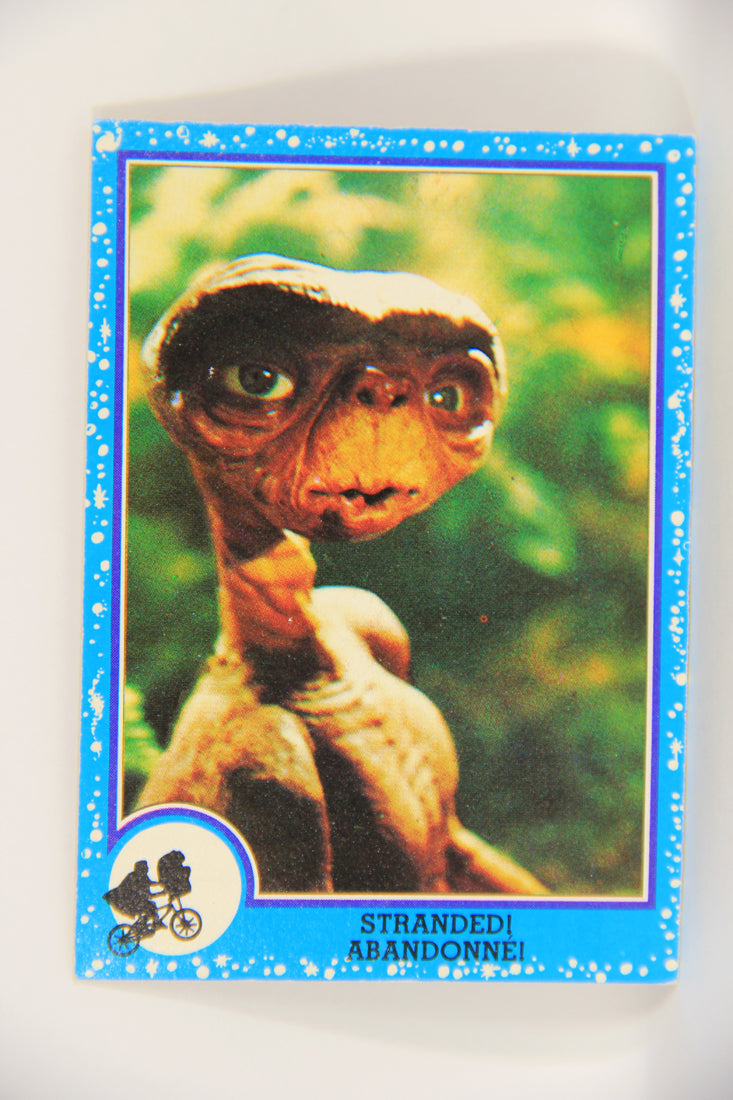 E.T. The Extra-Terrestrial 1982 Trading Card #3 Stranded FR-ENG OPC L019779