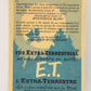 E.T. The Extra-Terrestrial 1982 Trading Card #3 Stranded FR-ENG OPC L019779