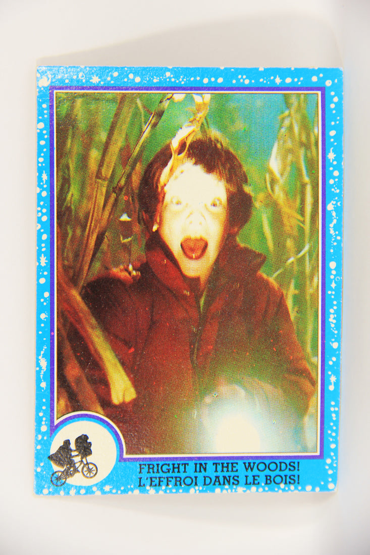 E.T. The Extra-Terrestrial 1982 Trading Card #6 Fright In The Woods FR-ENG OPC L019780
