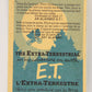 E.T. The Extra-Terrestrial 1982 Trading Card #6 Fright In The Woods FR-ENG OPC L019780