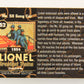 Lionel Greatest Trains 1998 Trading Card #52 - 1954 No. 50 Gang Car ENG L019786